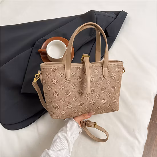 Borsa da donna grande da negozio Borsa tote personalizzata di marca di moda